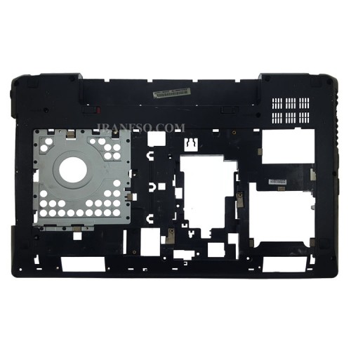 قاب کف لپ تاپ لنوو IdeaPad G580-G585 مشکی-فلزی دست دوم
