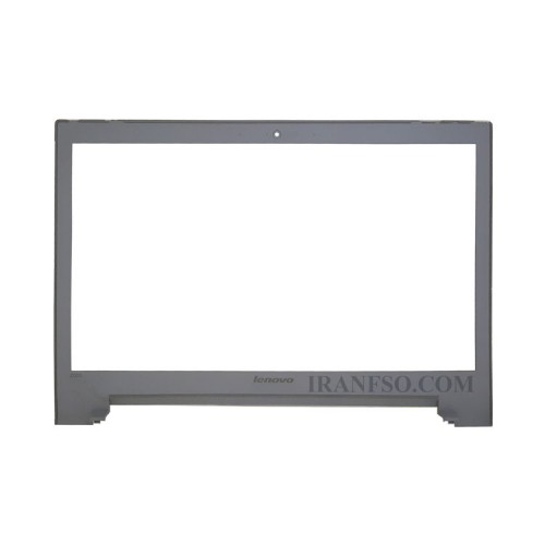 قاب جلو ال سی دی لپ تاپ لنوو IdeaPad Z500 نقره ای-غیر تاچ دست دوم