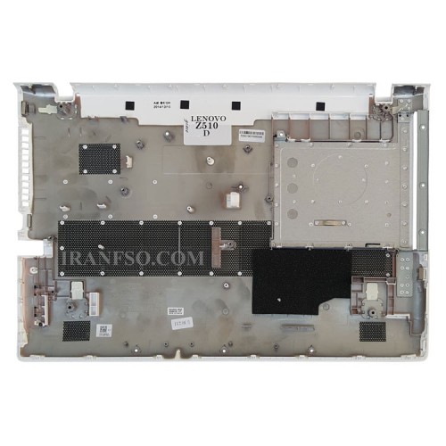 قاب کف لپ تاپ لنوو IdeaPad Z510 سفید-بدون پلاستیک کف دست دوم
