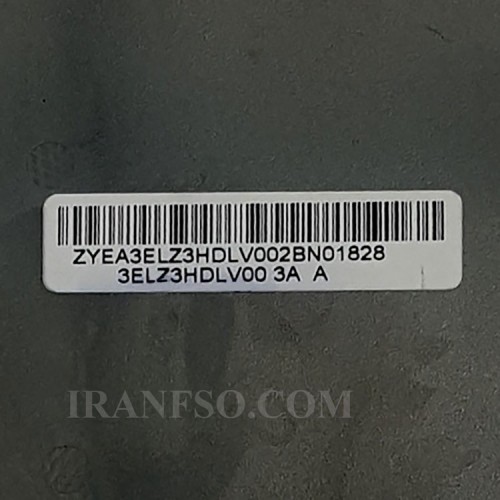 درب قاب کف لپ تاپ لنوو IdeaPad Z580_3ELZ3HDLV00 مشکی