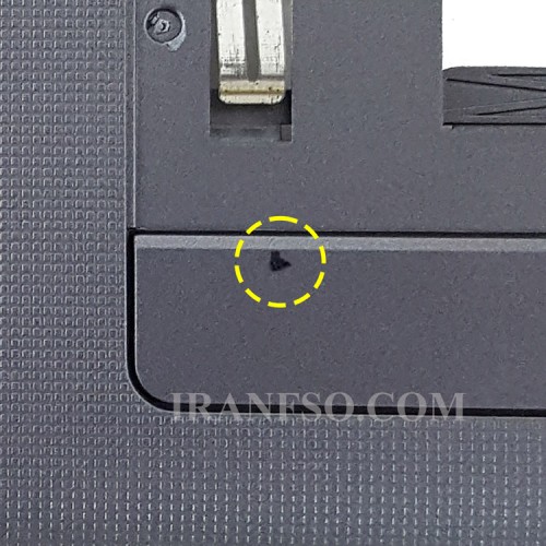 قاب کنار کیبرد لپ تاپ سونی VPCF13_USB3 نوک مدادی خط و خش دار