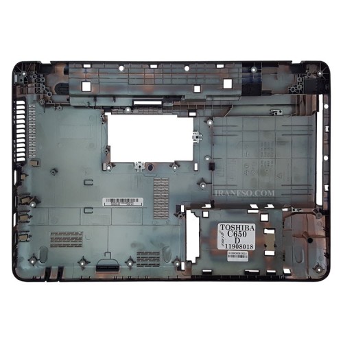قاب کف لپ تاپ توشیبا Satellite C650-C655 مشکی