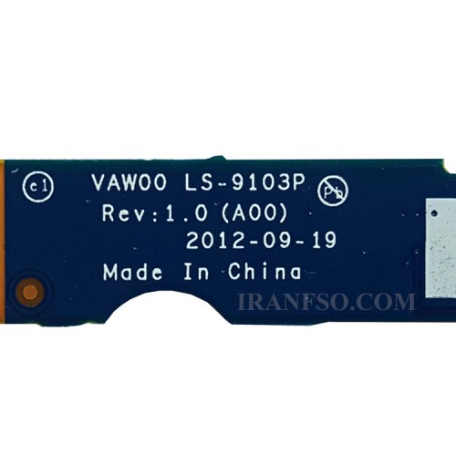 برد کلیک تاچ پد لپ تاپ دل Inspiron 15 3521-5521_LS-9103P