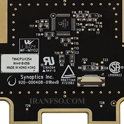 تاچ پد لپ تاپ اچ پی Compaq NC6000_920-000408-01 با فریم