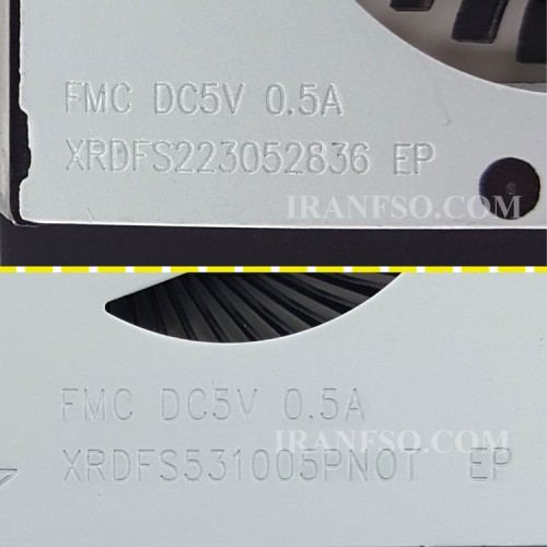 فن لپ تاپ ایسر Predator Helios 300 PH315-52_Nitro 5 AN515-57 غیراورجینال-5 ولت