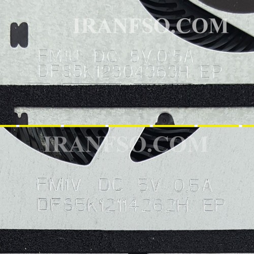 فن لپ تاپ ایسوس TUF Gaming FX505D-FX506LH_DFS5K12114262H اورجینال-5 ولت