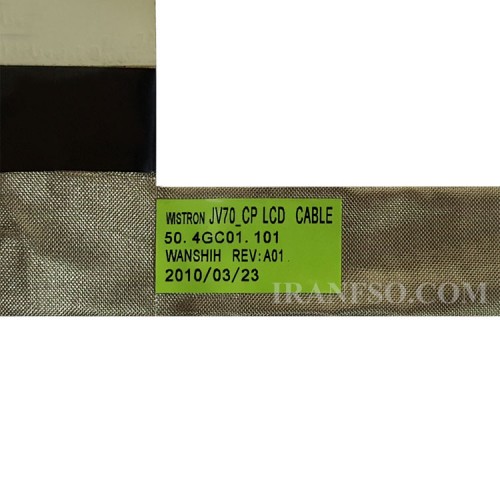 فلت تصویر لپ تاپ ایسر Aspire 7740_JV70-CP_50-4GC01-101 40Pin Wistron