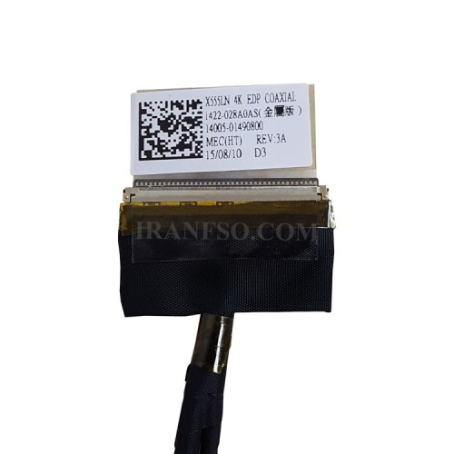 فلت تصویر لپ تاپ ایسوس X550LN_VM590L-FL5800L_1422-028A0AS_14005-01490800_4K_40Pin