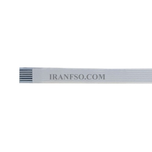 فلت ریبون لپ تاپ 6 پین 25 سانتی متر ریز 0.5x6xBx25_6Pin