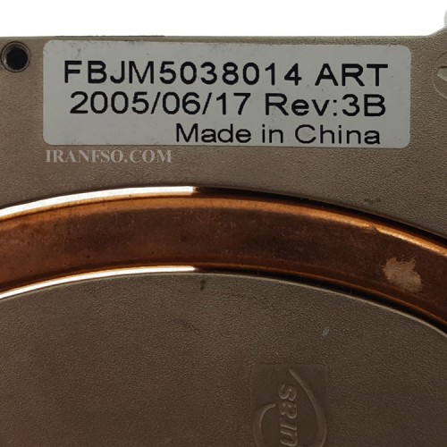 هیت سینک لپ تاپ دل Latitude D610_FBJM5038014 بدون گرافیک