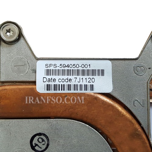 هیت سینک لپ تاپ اچ پی EliteBook 8440_594050-001 بدون گرافیک