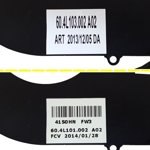 هیت سینک لپ تاپ لنوو Ideapad S410P-S510P_60-4L101-002_60-4L103-002 گرافیک دار