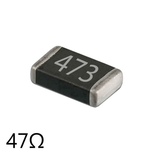 مقاومت 47 کیلو اهم سایز 0805 پک 30 عددی
