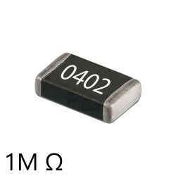 مقاومت 1 مگا اهم سایز 0402 پک 10 عددی