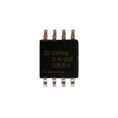 آی سی بایوس لپ تاپ 25VF040B 512KB SO8 3V