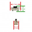 دکمه لپ تاپ 7x3.5x3.3