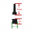دکمه لپ تاپ SMD 6x6x16