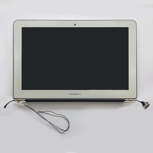 ال سی دی و گلس لپ تاپ اپل MacBook Air A1370_2012 نقره ای به همراه قاب و فلت