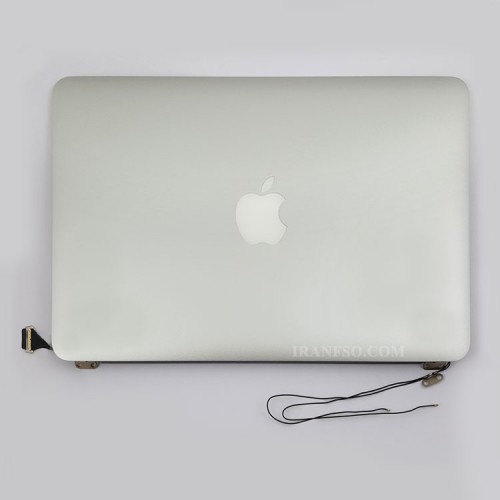 ال سی دی و گلس لپ تاپ اپل MacBook Air A1370_2012 نقره ای به همراه قاب و فلت