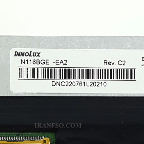 ال سی دی و تاچ لپ تاپ لنوو 11.6 YOGA 11E 3GEN_N116BGE-EA2 نازک 30 پین HD