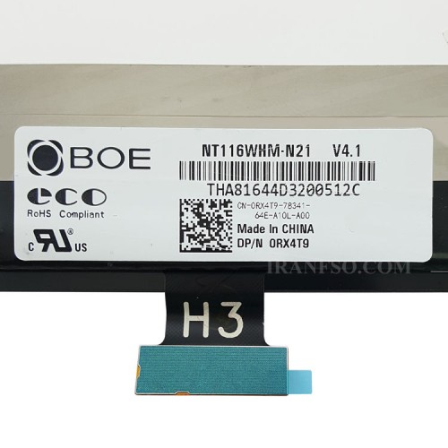 ال سی دی و تاچ لپ تاپ لنوو 11.6 YOGA 300E GEN2_NT116WHM-N21 نازک 30 پین HD