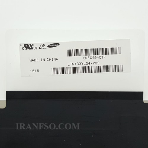 ال سی دی و تاچ لپ تاپ لنوو 13.3 YOGA2 Pro_LTN133YL04-P02 نازک 40 پین QHD Plus