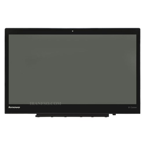 ال سی دی و تاچ لپ تاپ لنوو 14.0 ThinkPad X1_LP140QH1-SPA2 نازک 40 پین QHD-IPS بافریم