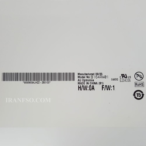 ال سی دی لپ تاپ 16.4 AUO B164RW01_Grade A ضخیم 30 پین