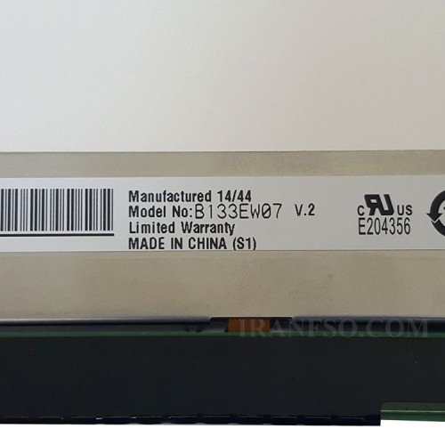 ال ای دی لپ تاپ 13.3 AUO B133EW07-V.2 نازک 30 پین برای اپل MacBook Pro A1278