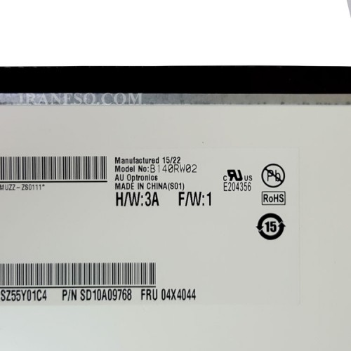 ال ای دی لپ تاپ 14.0 AUO B140RW02 نازک 40 پین رزولوشن بالا