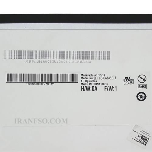 ال ای دی لپ تاپ AUO B116XAN03.2 11.6 نازک 30 پین برای ایسر V5-122P بدون جا پیچ