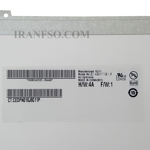 ال ای دی لپ تاپ 14.0 AUO B140XTT01.2 Touch به همراه Glass برای دل 40 پینEDP