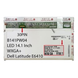 ال ای دی لپ تاپ 14.1 AUO B141PW04 ضخیم 30 پین رزولوشن بالا برای دل Latitude E6410