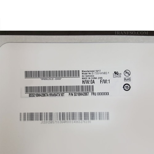 ال ای دی لپ تاپ 15.6 AUO B156HAN02.1_MB156CS01-6 نازک مات 30 پین FHD-IPS بدون جا پیچ 350x216x3.2mm_برد LED 26CM