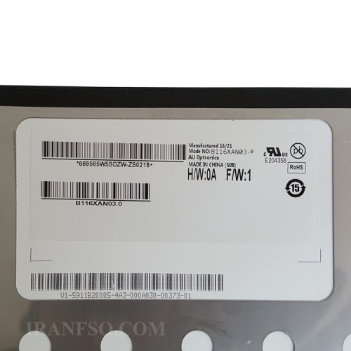 ال ای دی تبلت 11.6 AUO B116XAN03.0 HD-IPS 40Pin L-R برای اچ پی EliteBook 810-G1