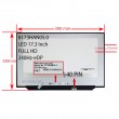 ال ای دی لپ تاپ 17.3 AUO B173HAN05.0 نازک مات 40 پین ریز FHD-IPS-EDP-240HZ بدون جاپیچ 390x238x3.5mm