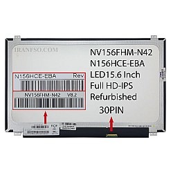 ال ای دی لپ تاپ 15.6 NV156FHM-N42_N156HCE-EBA GradeA نازک مات 30 پین Full HD-IPS