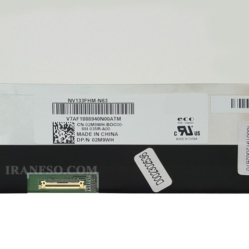 ال ای دی لپ تاپ 13.3 BOE NV133FHM-N63 نازک مات 30 پین Full HD-IPS