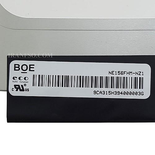 ال ای دی لپ تاپ 15.6 BOE NE156FHM-NZ1 نازک مات 40 پین FHD-EDP-240HZ بدون جاپیچ 350x216x2.6mm