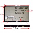 ال ای دی لپ تاپ 15.6 BOE NV156FHM-N4S نازک مات 30 پین FHD-IPS بدون جاپیچ 351x215x3.2mm برد LED 26CM