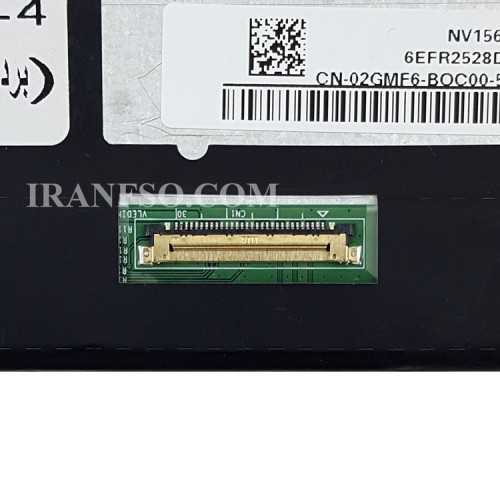 ال ای دی لپ تاپ 15.6 NV156FHM-N4V نازک مات 30 پین FHD-IPS بدون جاپیچ 350x215x5mm برد پشت LED سوکت از پایین
