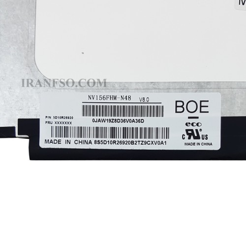 ال ای دی لپ تاپ 15.6 NV156FHM-N48 نازک مات 30 پین FHD-IPS بدون جاپیچ 350x215x3mm تک پیکسل
