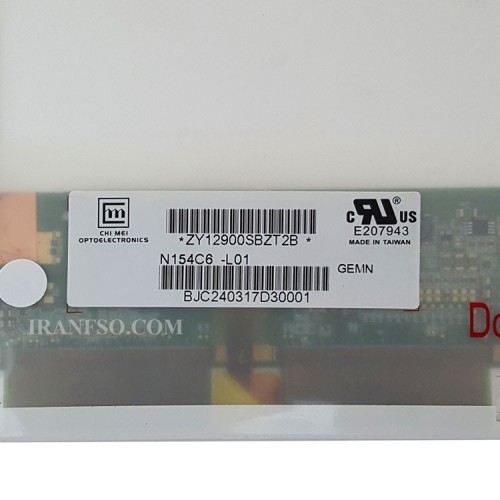 ال ای دی لپ تاپ اینولوکس 15.4 N154C6-L01 ضخیم مات برای اپل MacBook A1260