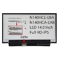 ال ای دی لپ تاپ اینولوکس 14.0 N140HCE-EBA_N140HCA-EAB نازک براق 30 پین Full HD-IPS