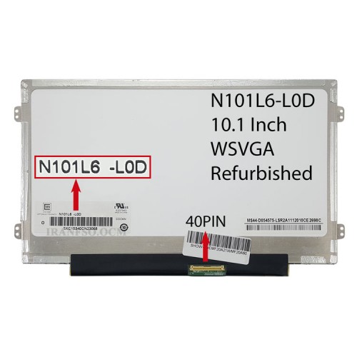 ال ای دی لپ تاپ اینولوکس 10.1 N101L6-L0D نازک 40 پین ریفر