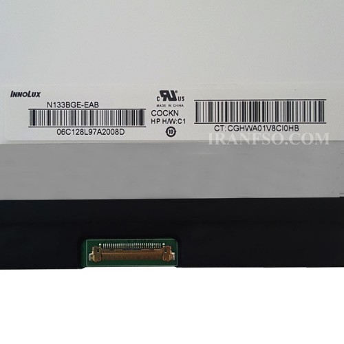 ال ای دی لپ تاپ اینولوکس 13.3 N133BGE-EAB نازک مات 30 پین U-D
