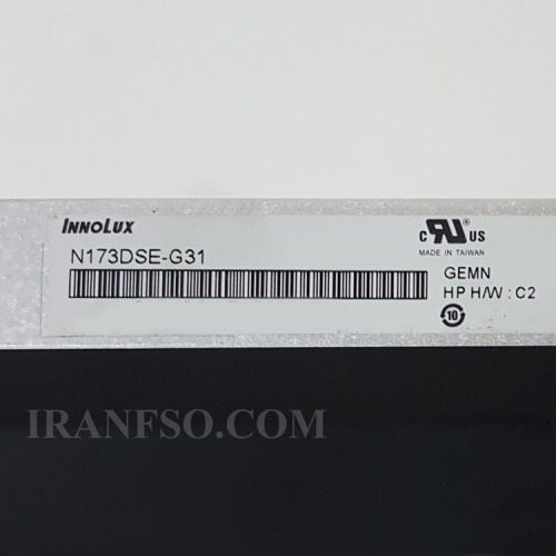 ال ای دی لپ تاپ اینولوکس 17.3 N173DSE-G31 نازک 40 پین UHD-4K-IPS