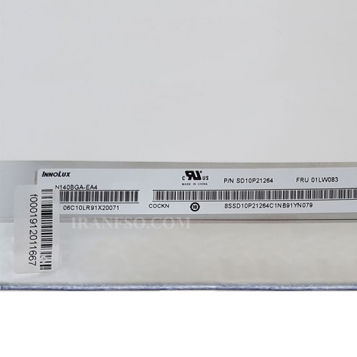 ال ای دی لپ تاپ اینولوکس 14.0 N140BGA-EA4 نازک مات 30 پین 315.9x205.1x3mm