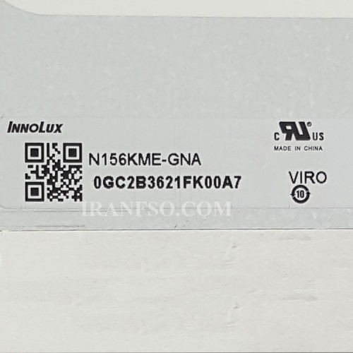 ال ای دی لپ تاپ 15.6 N156KME-GNA_New نازک مات 40 پین QHD-EDP-165Hz بدون جای پیچ 350x215x2.2mm