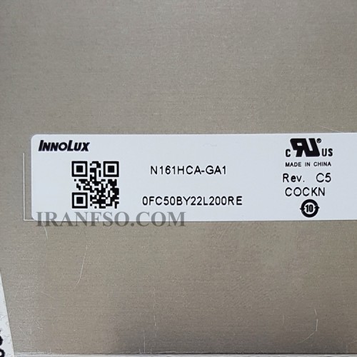 ال ای دی لپ تاپ 16.1 N161HCA-GA1_Grade A نازک مات 40 پین FHD-IPS-EDP-144HZ بدون جاپیچ 361x221x3.2mm